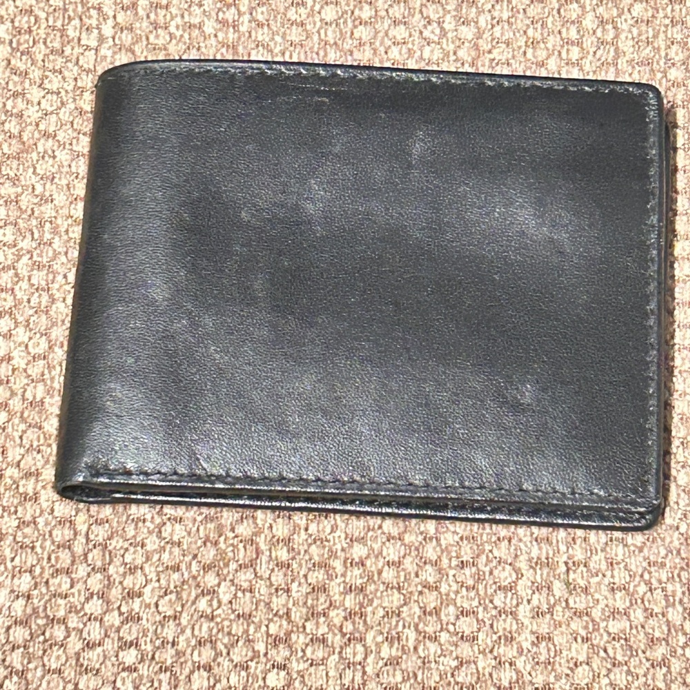 Perry Ellis Classic Black Card Holder